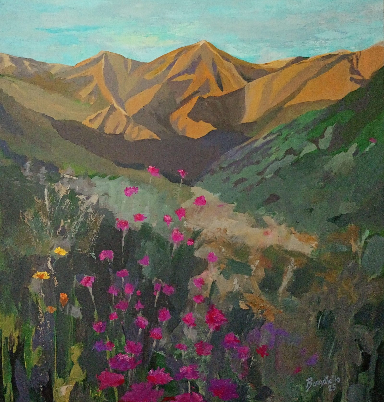 Acrilico sobre tela.